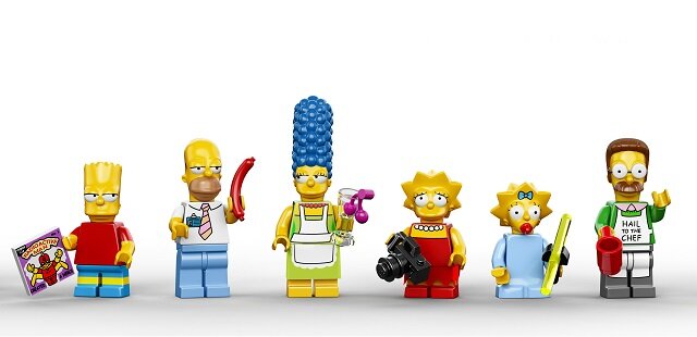 Arrivano i Lego dei Simpson