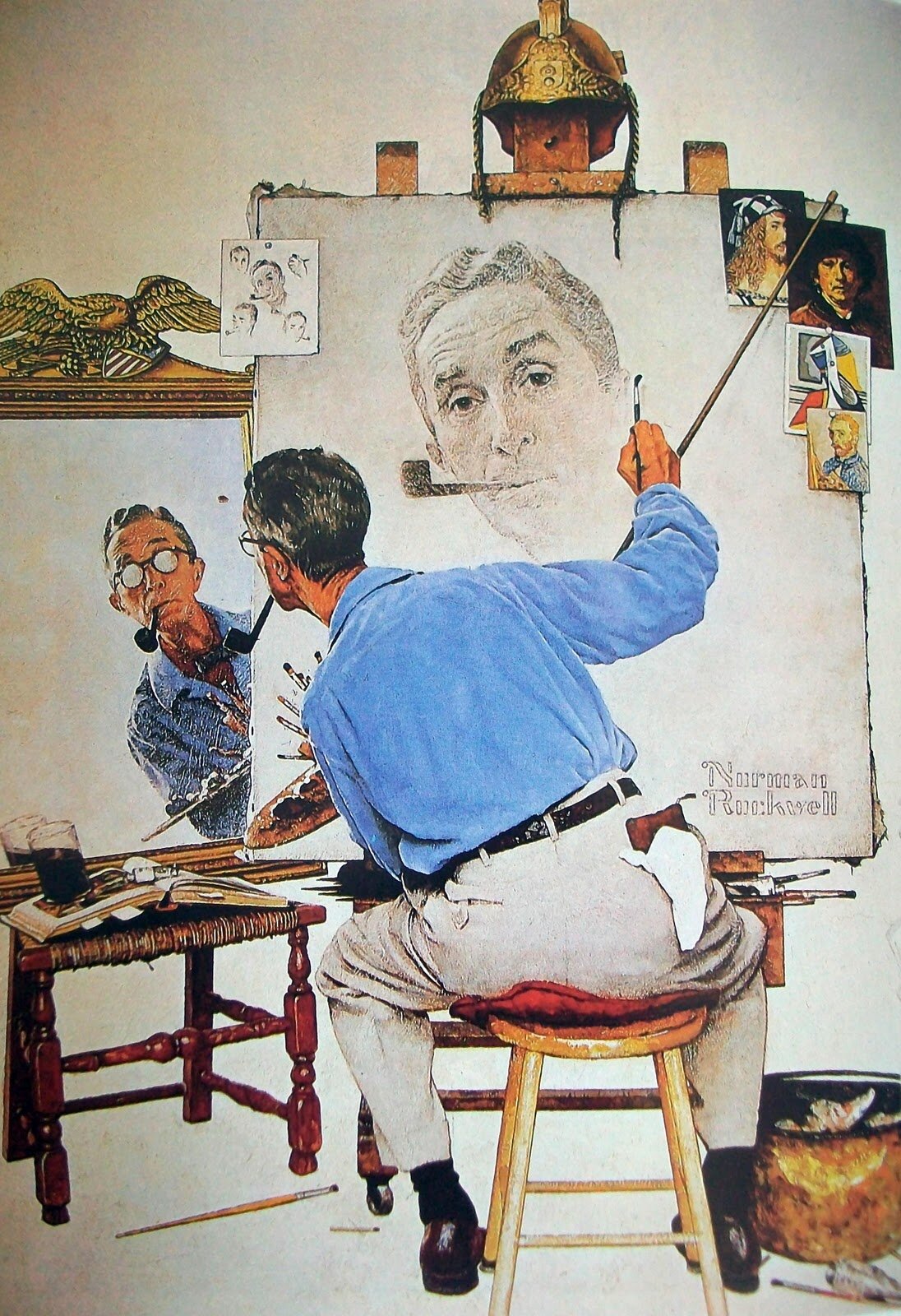 L'arte di Norman Rockwell in mostra a Roma