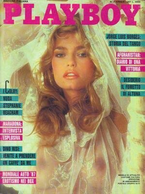 Playboy aprile 1987: un fumetto erotico di Horacio Altuna