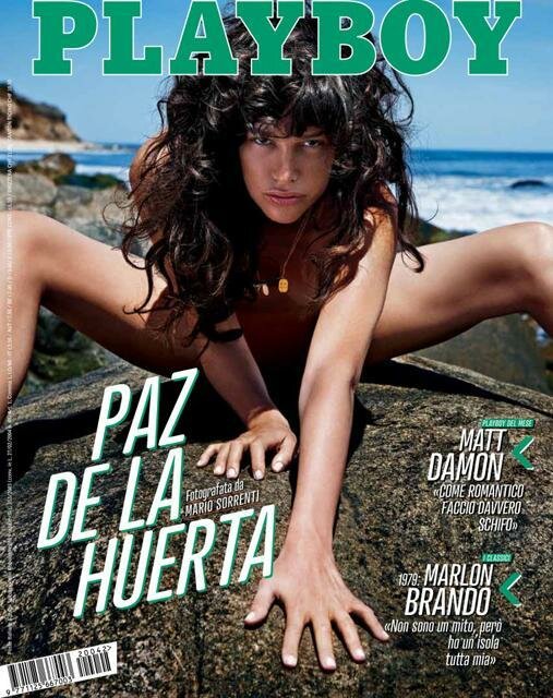 Playboy 42 marzo 2013: una splendida Paz De La Huerta in cover